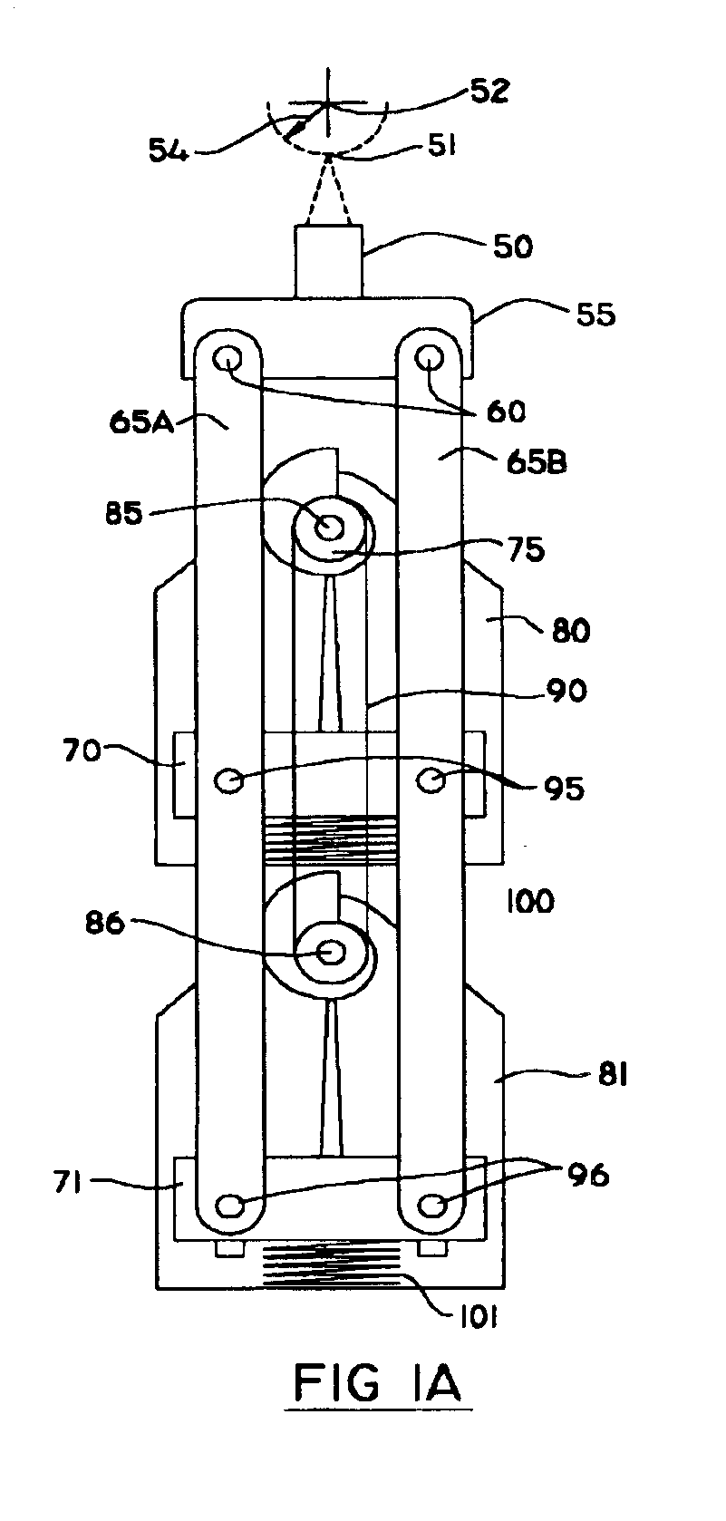 Ophthalmological ultrasonography scanning apparatus