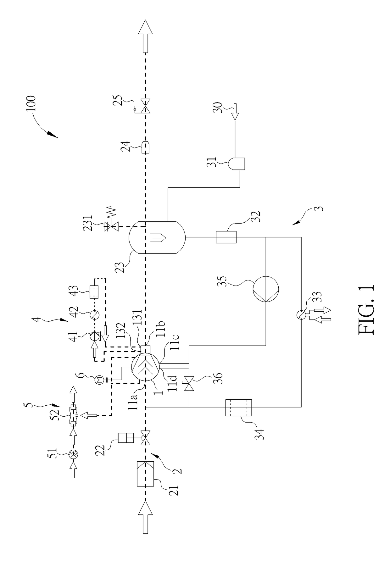 Water lubrication air compression system