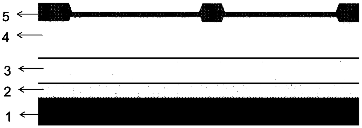 Electronic device based on SOI CMOS, preparation method and peeling method thereof