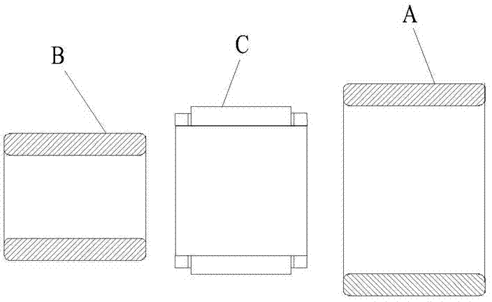 High-speed sealing integrated lower roller bearing