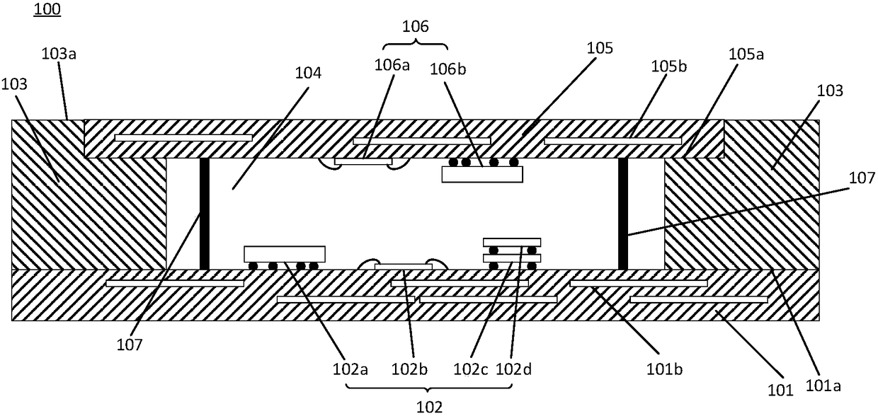 Packaging structure and packaging method for three-dimensional system-in-package