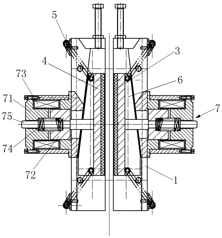 Disc lock and braking method thereof