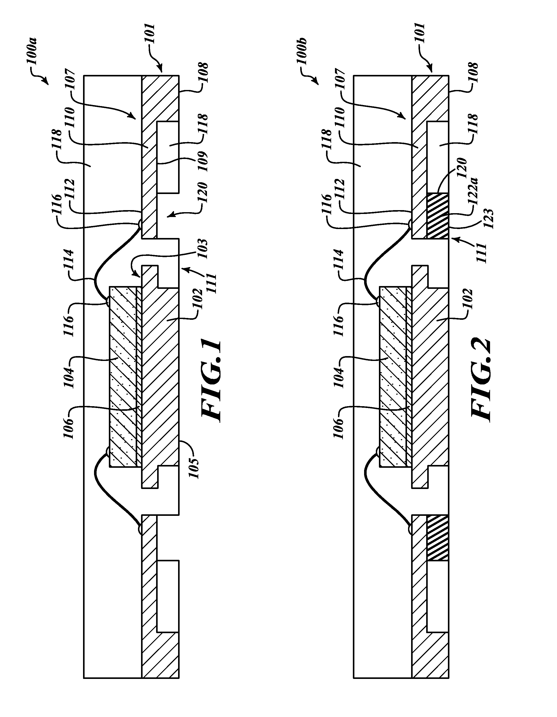 Leadframe package with stable extended leads