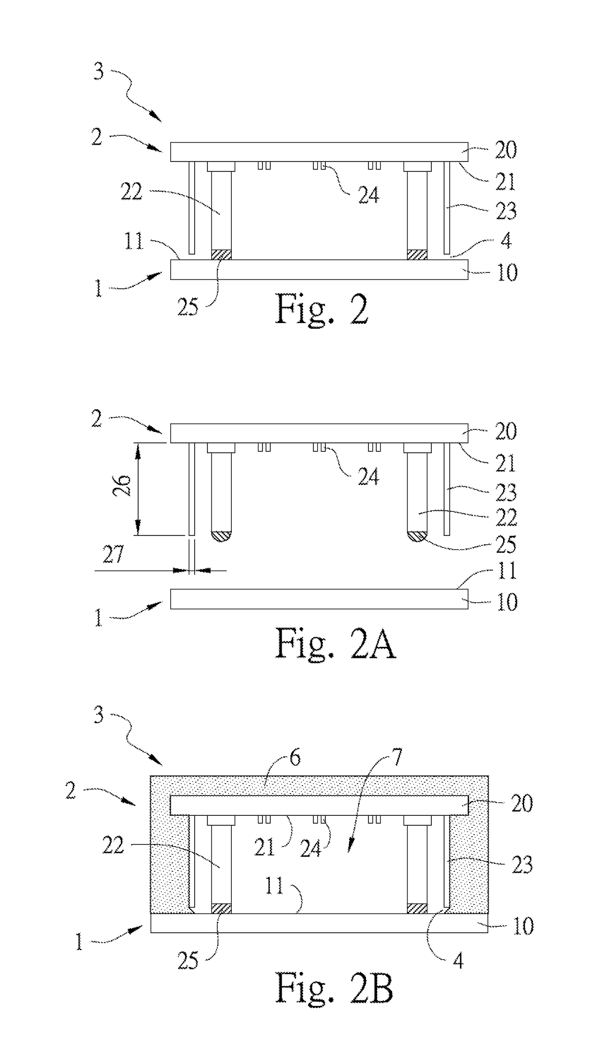 Protection Structure for Semiconductor Device Package
