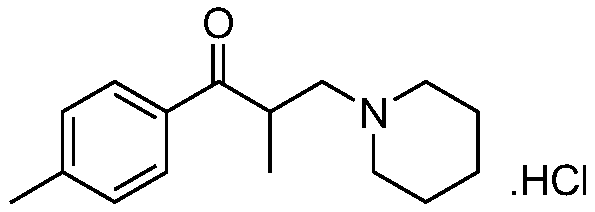 Method for preparing high-purity tolperisone hydrochloride