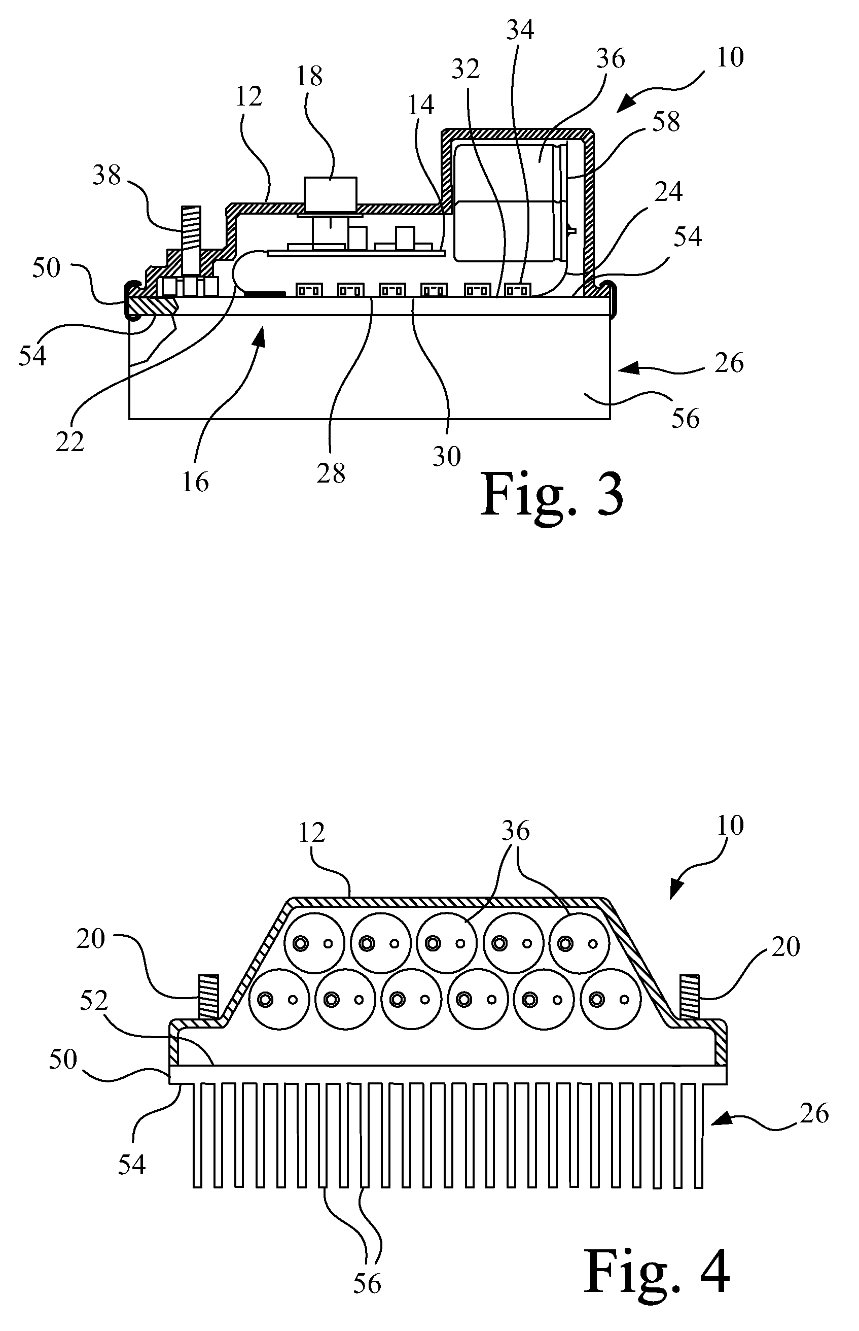 Electrical circuit assembly for high-power electronics