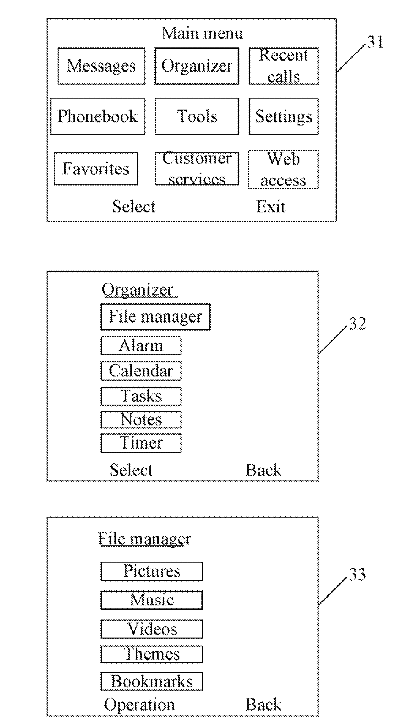 System and method for simplifying operations of an electronic device