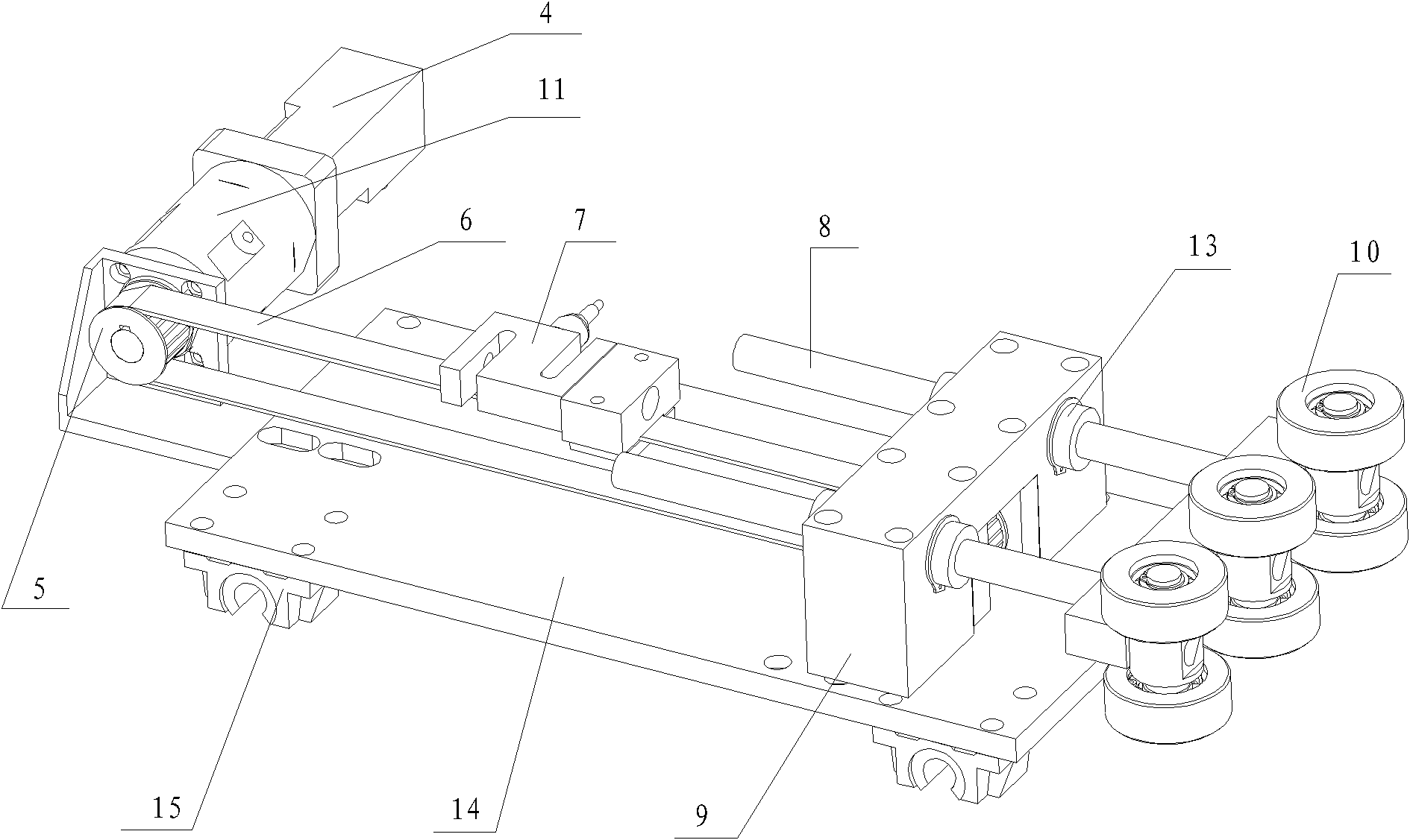 Simulated wind pressure detection device and method for elevator door system