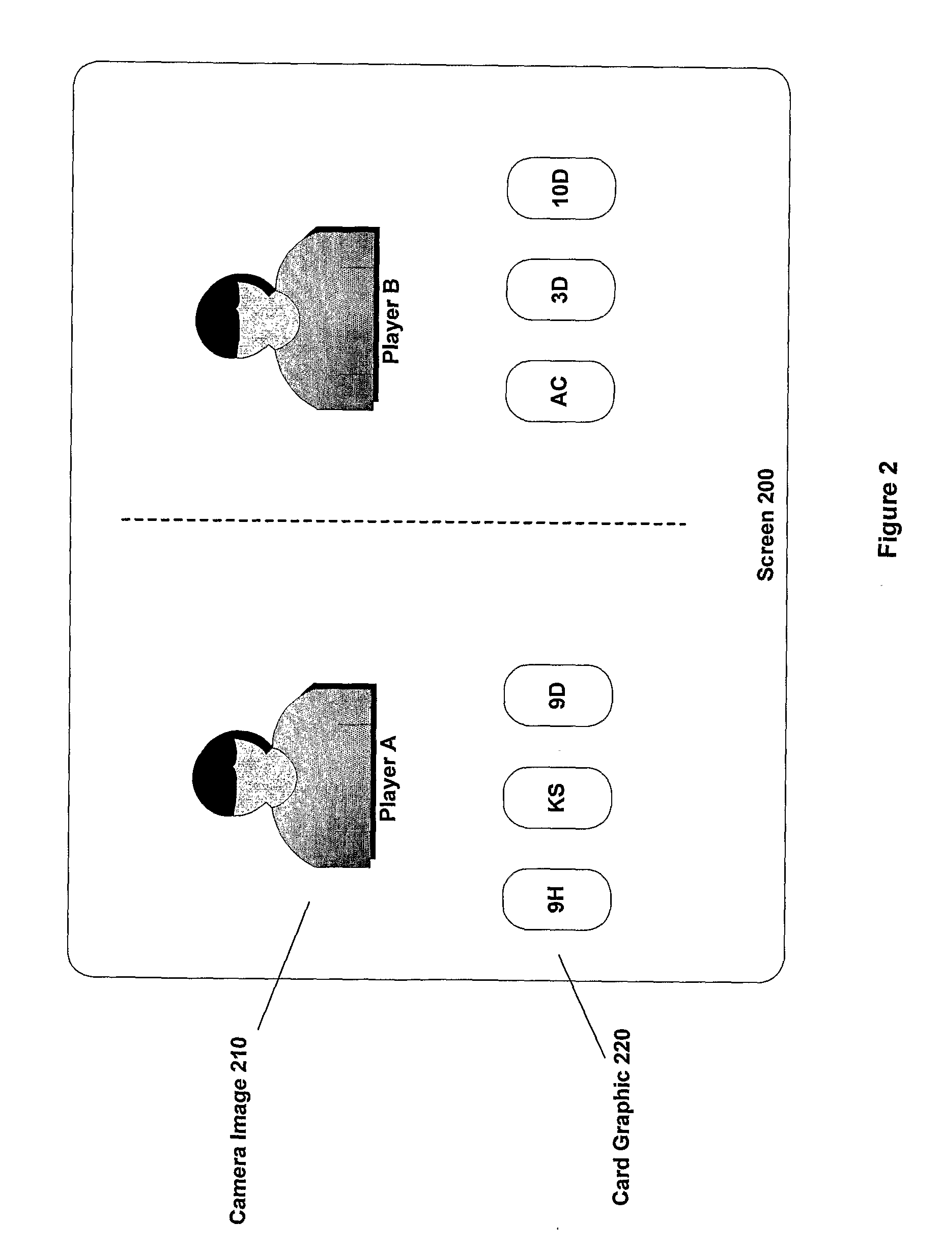 Method and apparatus for televising a card game