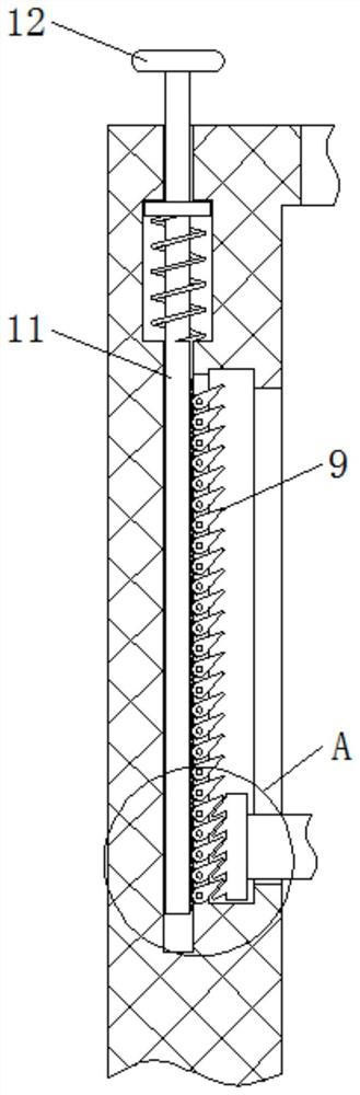 Lifting and folding type kitchen cabinet based on connecting rod transmission