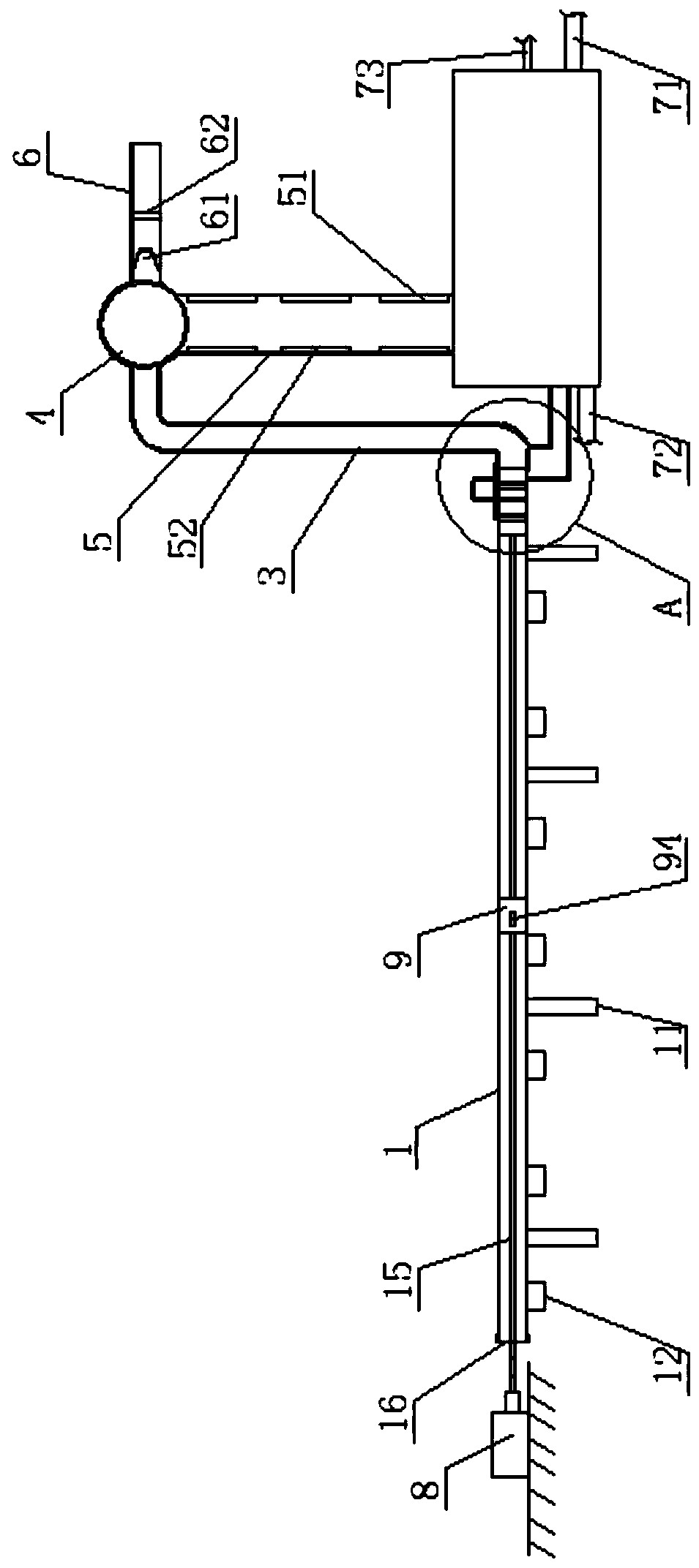 An electrical automation industrial dust removal device