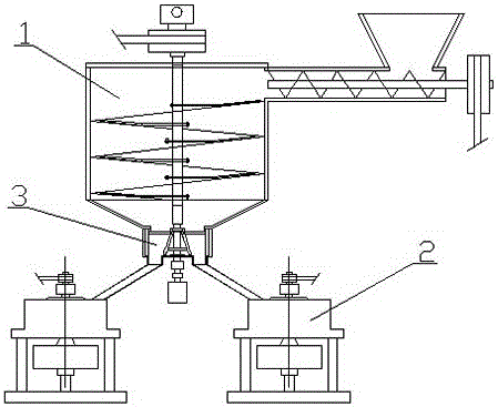 Processing device for stevia candy powder