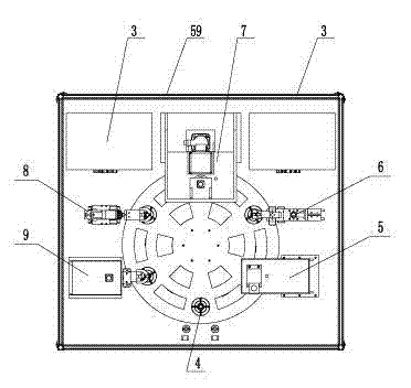 An automatic assembly table for the outer ball joint assembly of automobile tie rods