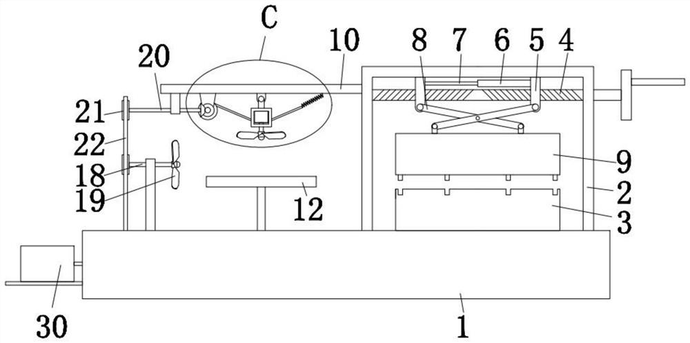 Automobile part injection mold and using method thereof