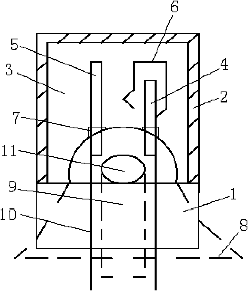 Activation circuit of non-radioactive material starter