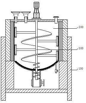 Alkyd resin production device