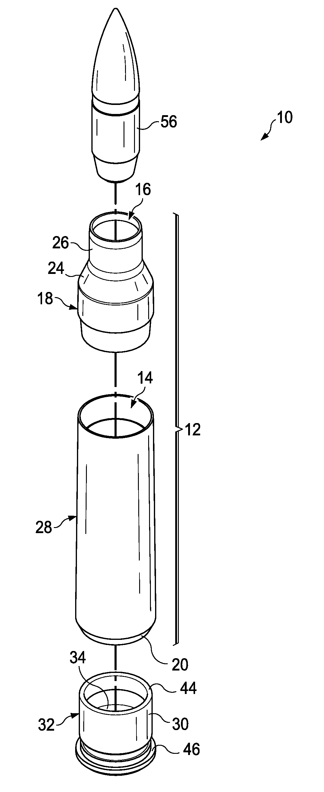 Polymer ammunition cartridge having a metal injection molded primer insert