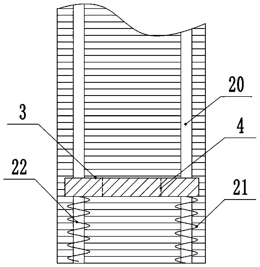 A valve handle punching and marking device