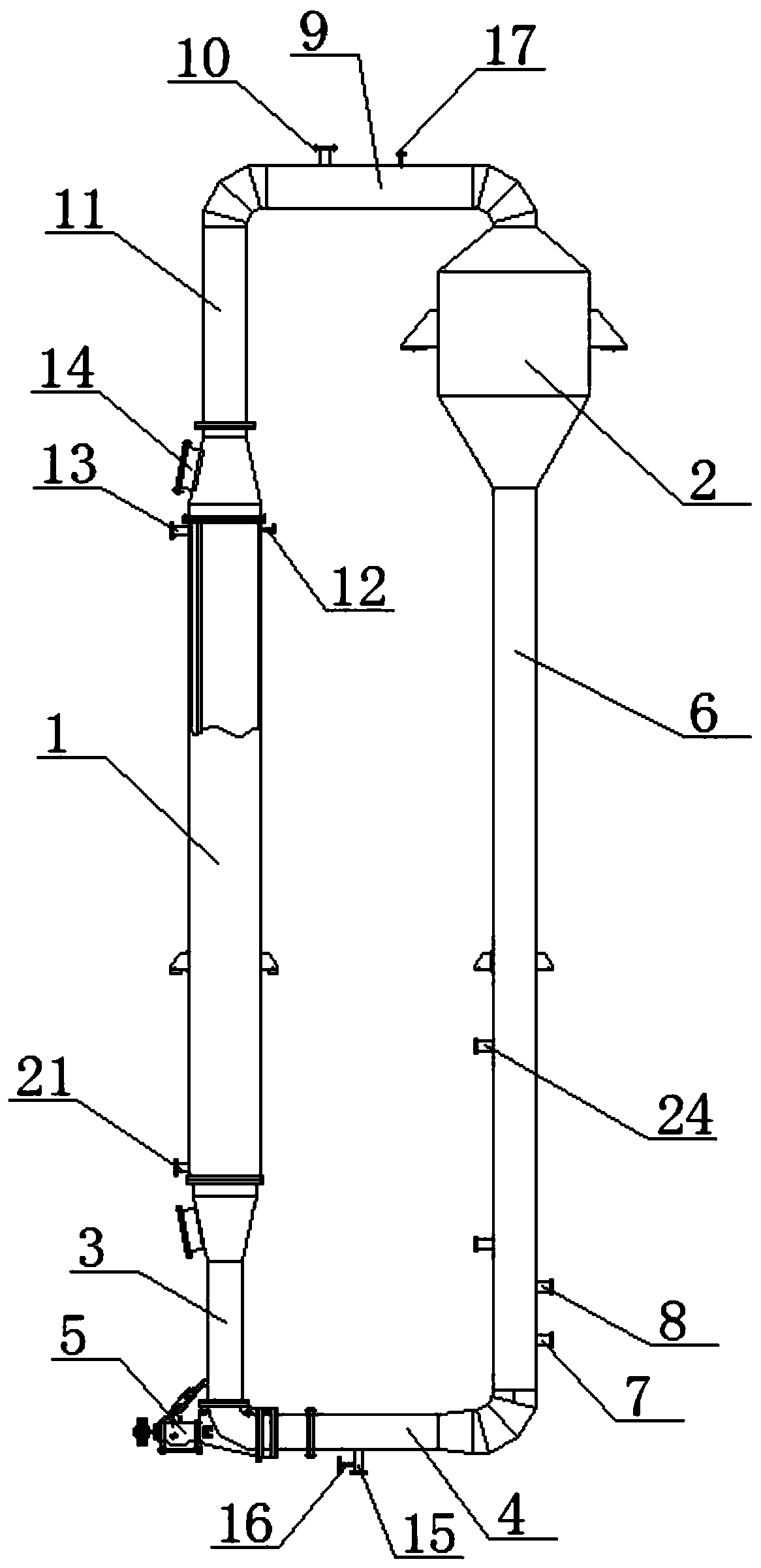 Open type calcium brine preheating process system