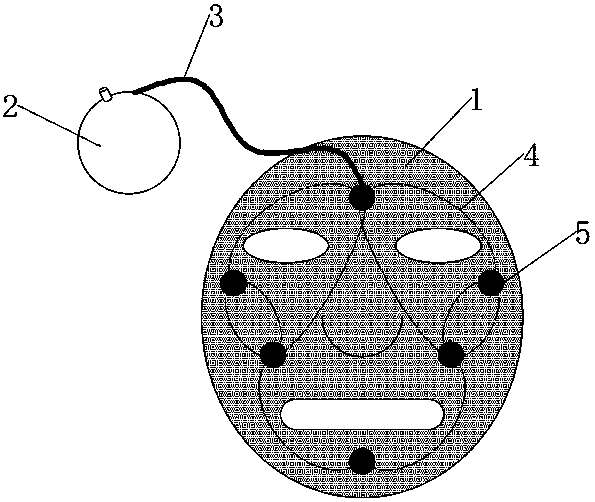 Preparation method of dual-introduction type high-absorbability facial mask