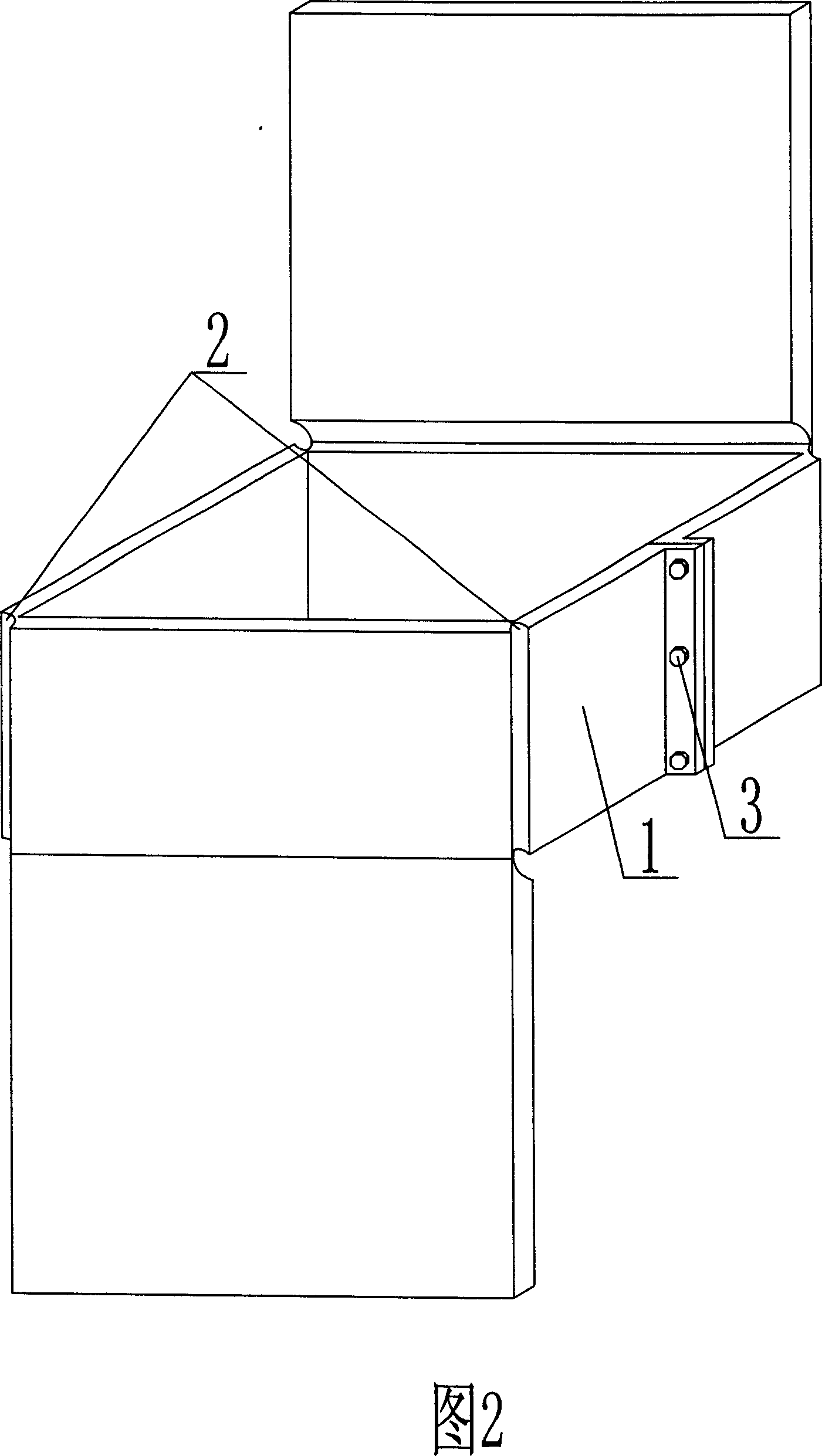 Hollow structural component