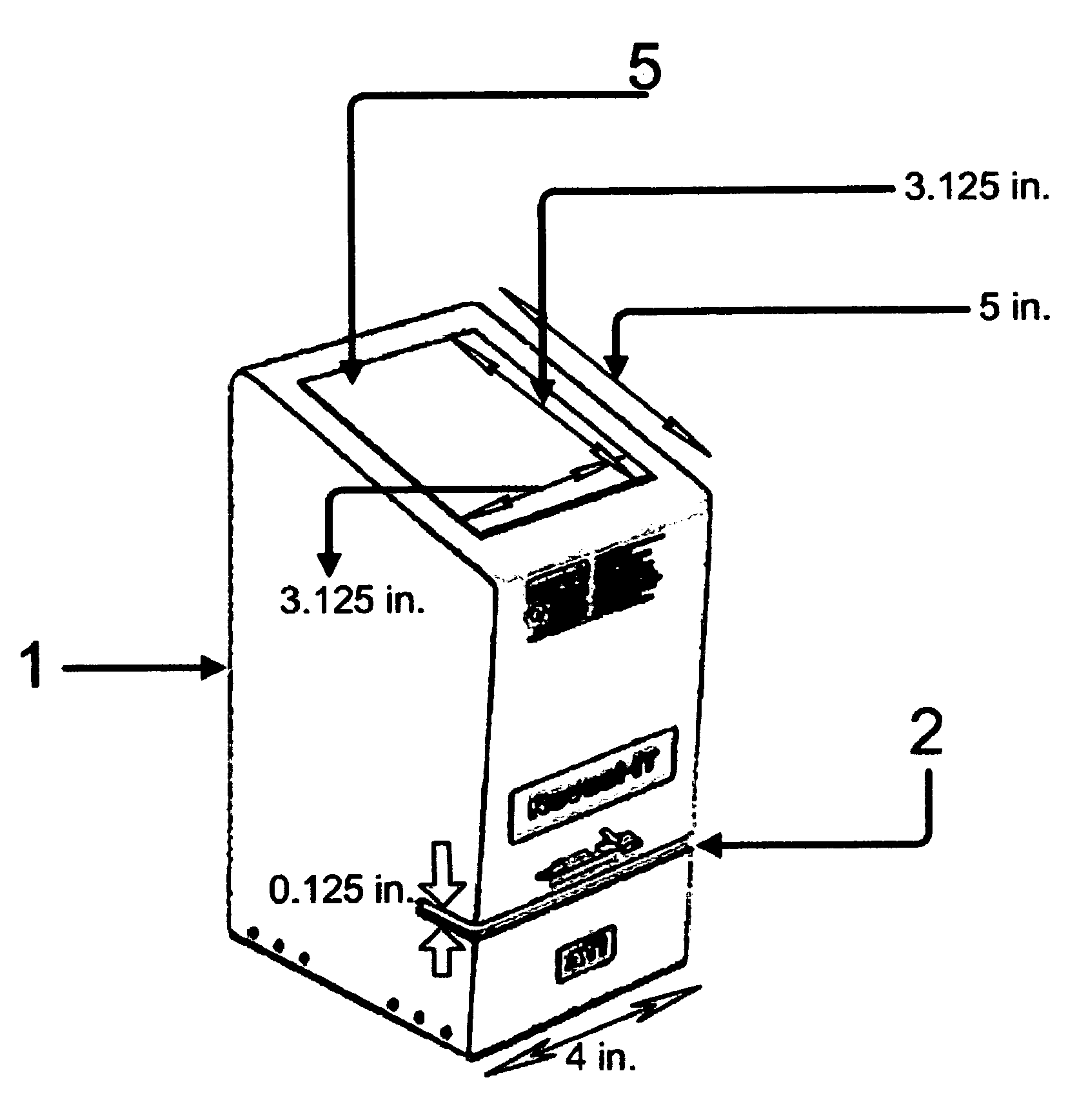 Apparatus for reading standardized personal identification credentials for integration with automated access control systems