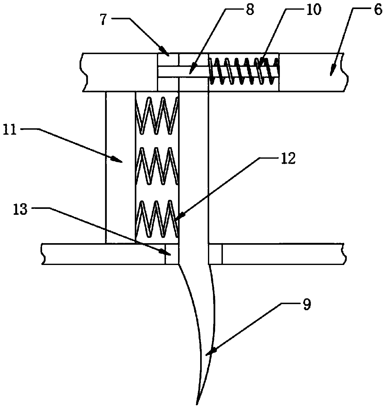 Agricultural soil loosening device