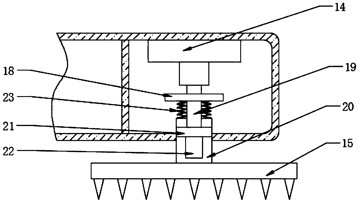 Agricultural soil loosening device
