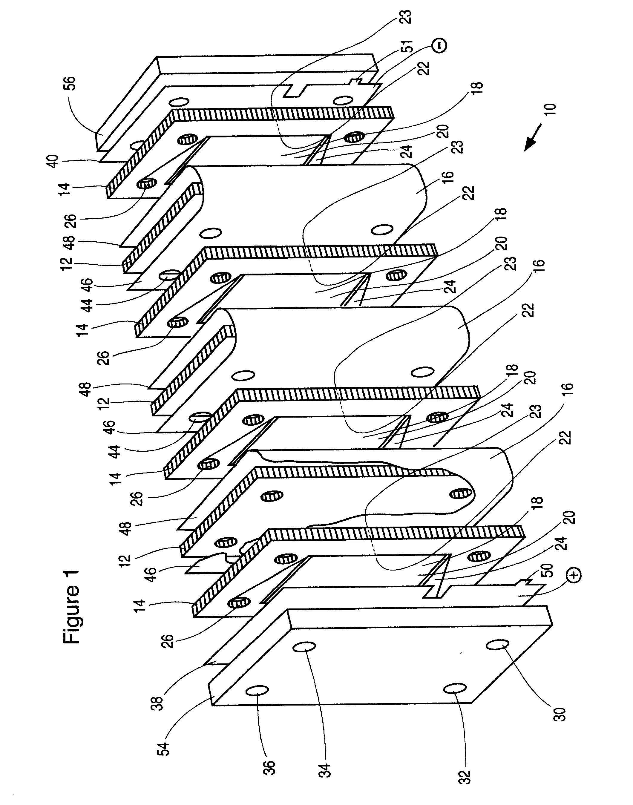 Electrochemical cell stacks