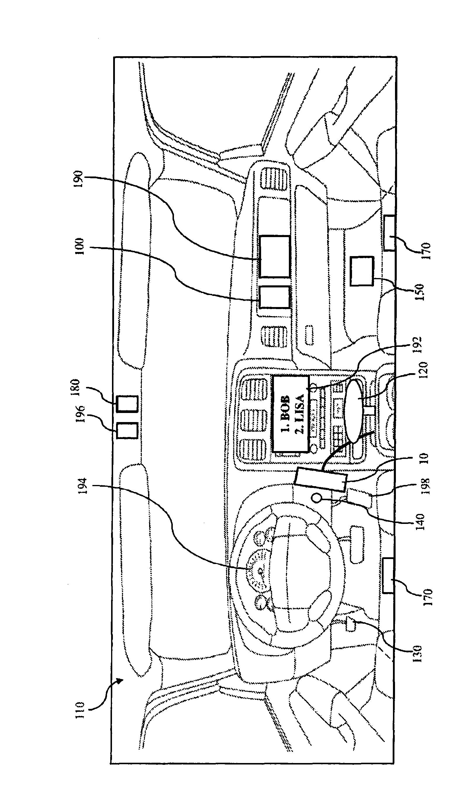 System and method for restricting driver mobile device feature usage while vehicle is in motion