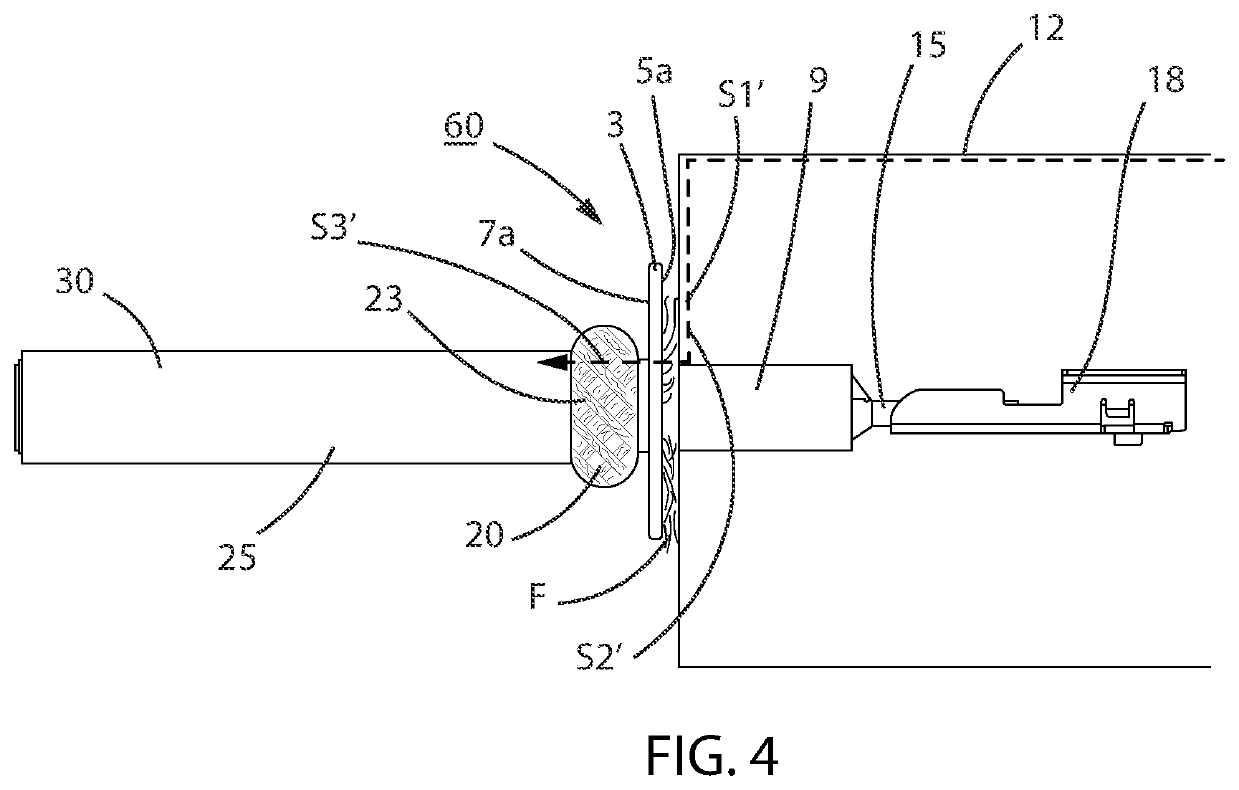 Method for electromagnetic interference (EMI) protection for a high voltage connector assembly having a high voltage vertical disk ferrule