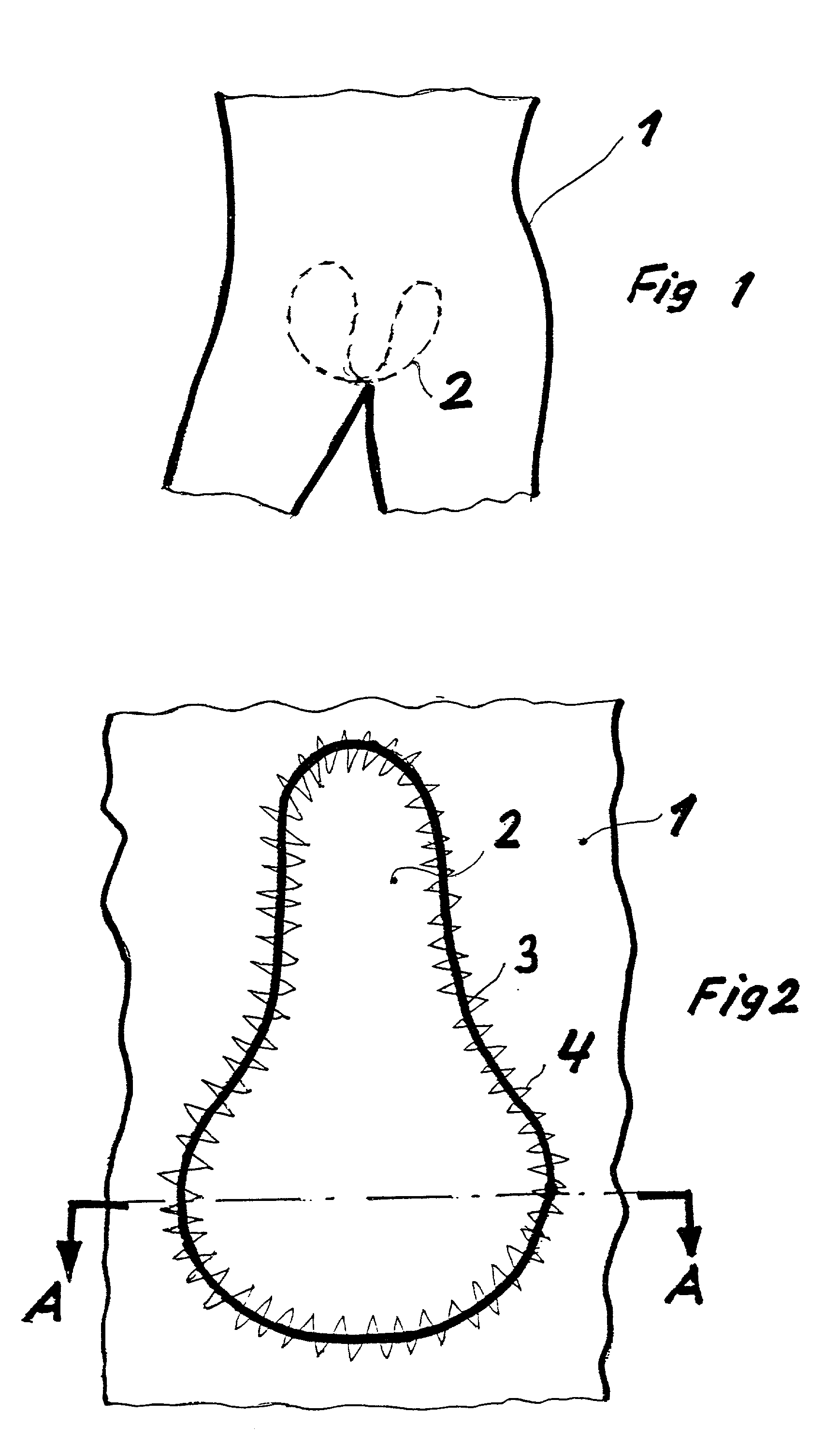 Trousers for cyclist and method of making same