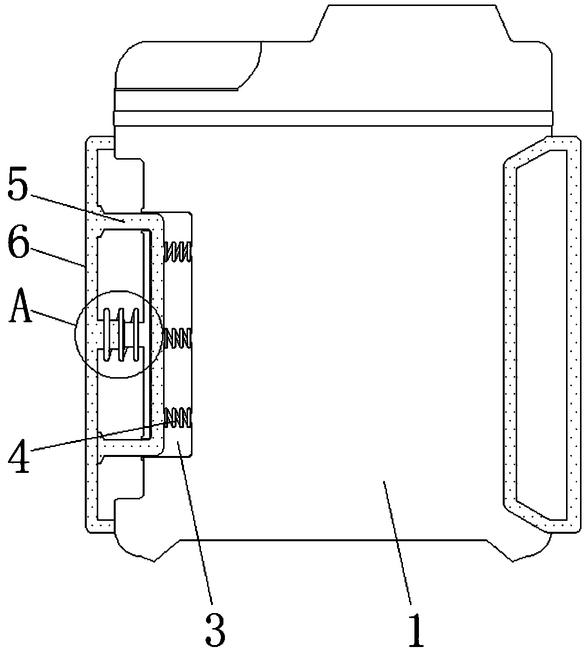 Air oxygen content measuring and calculating device for underground coal mine