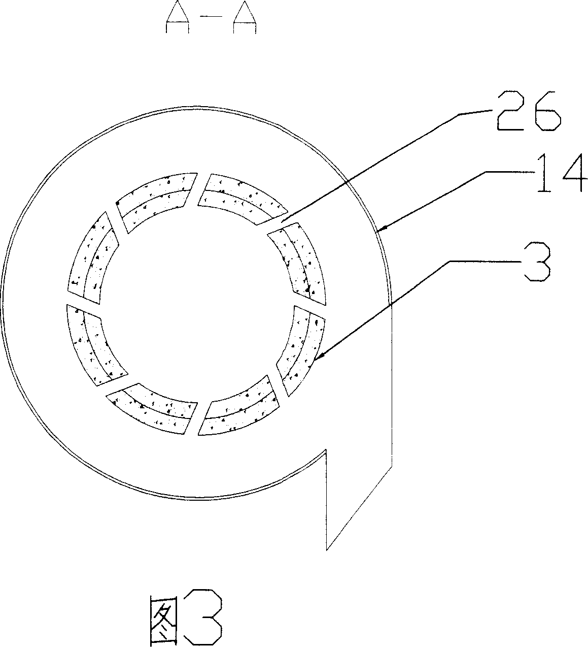 Device for preparing aluminum oxide self-efflorescence grog by fusion method and preparation method thereof