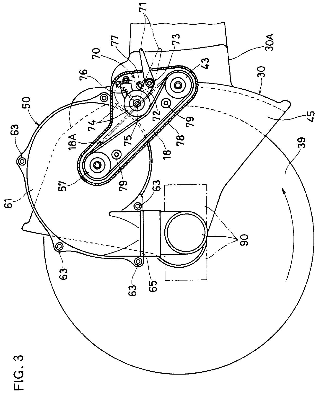 Power cutter and centrifugal clutch for a power cutter