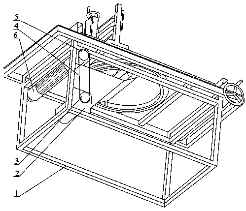 Sand box physical simulation experiment device and experiment method for simulating multi-direction extrusion deformation