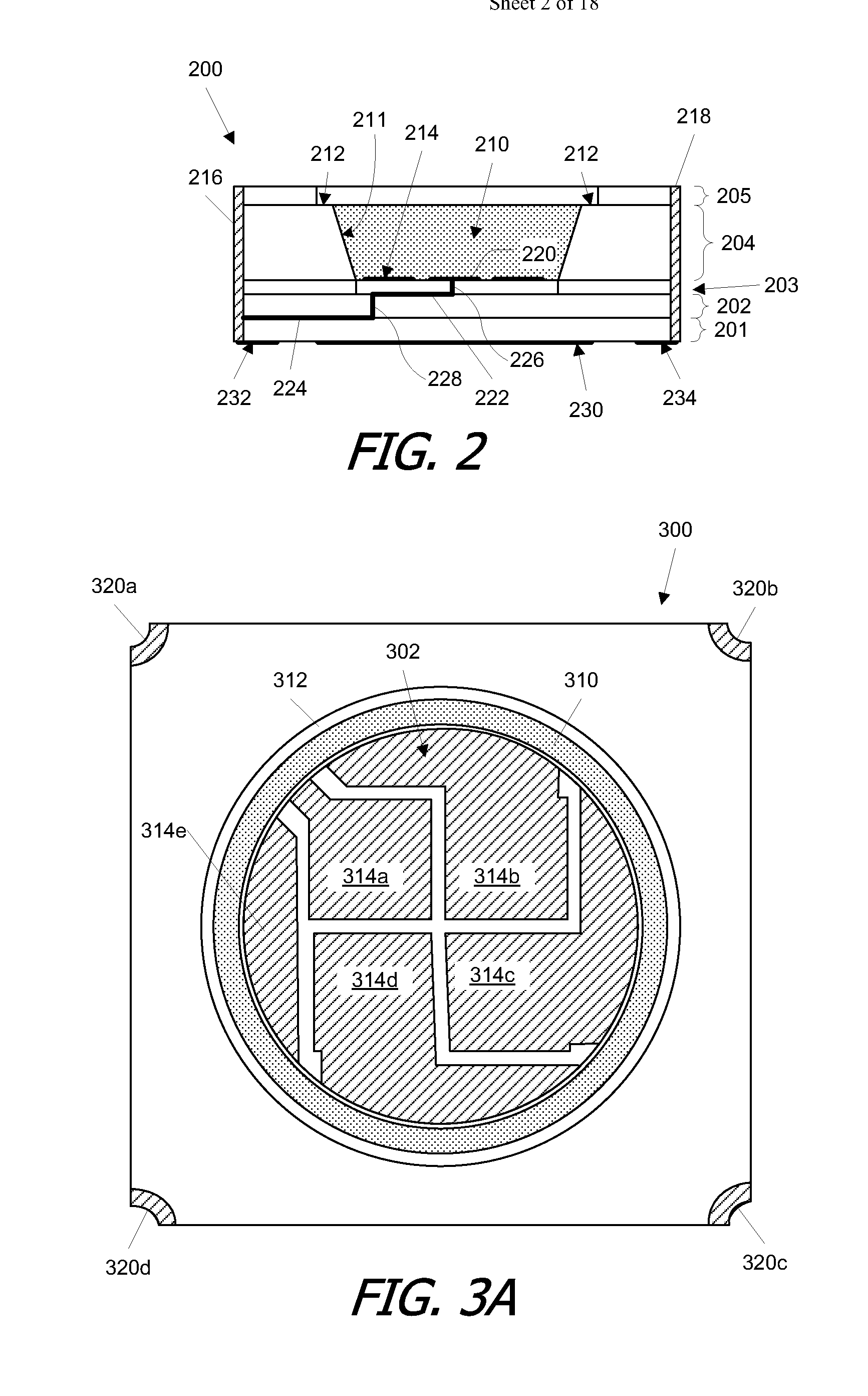 Package for multiple light emitting diodes