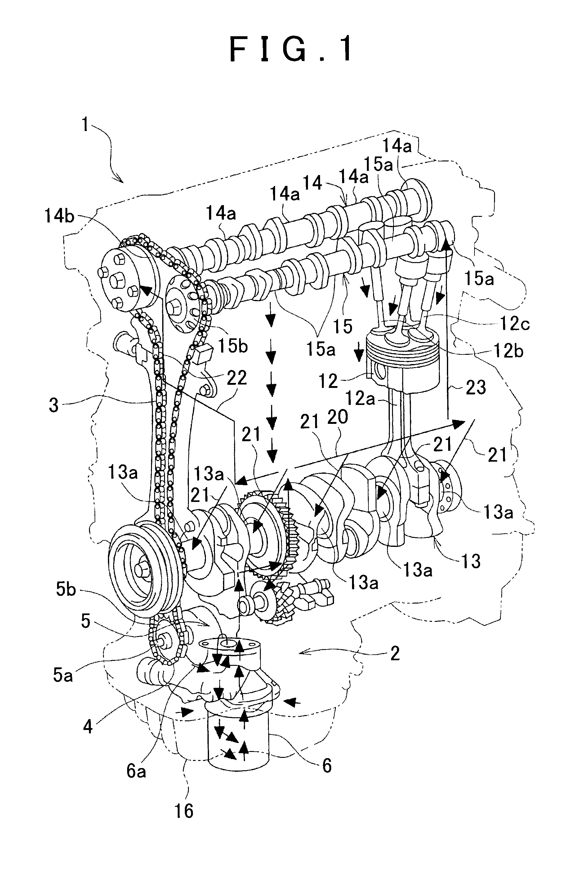 Control device for oil pump