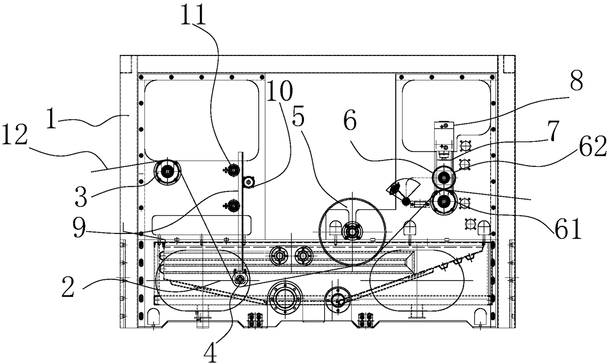 Oiling machine of waterproof equipment