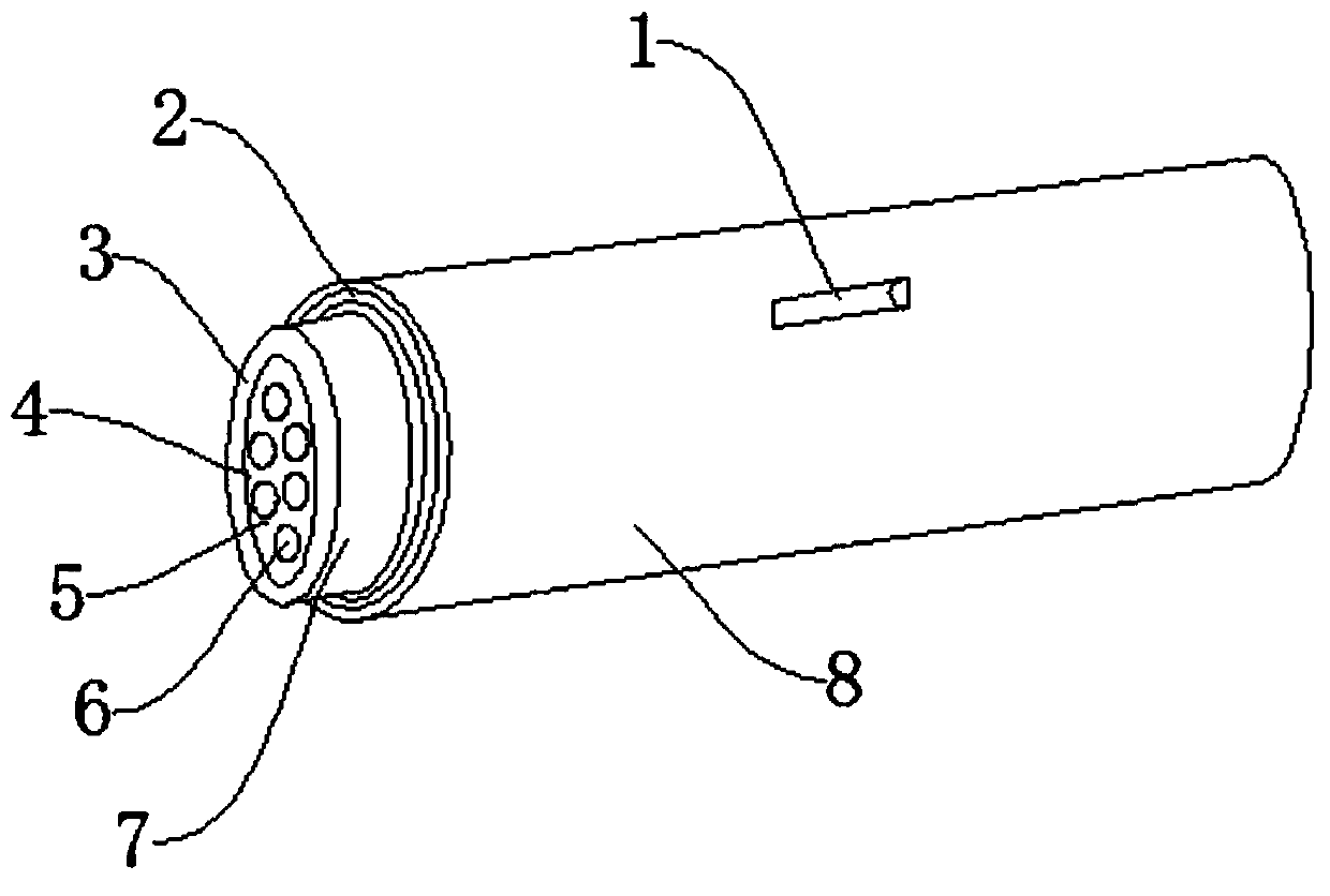 Municipal engineering drainage pipeline