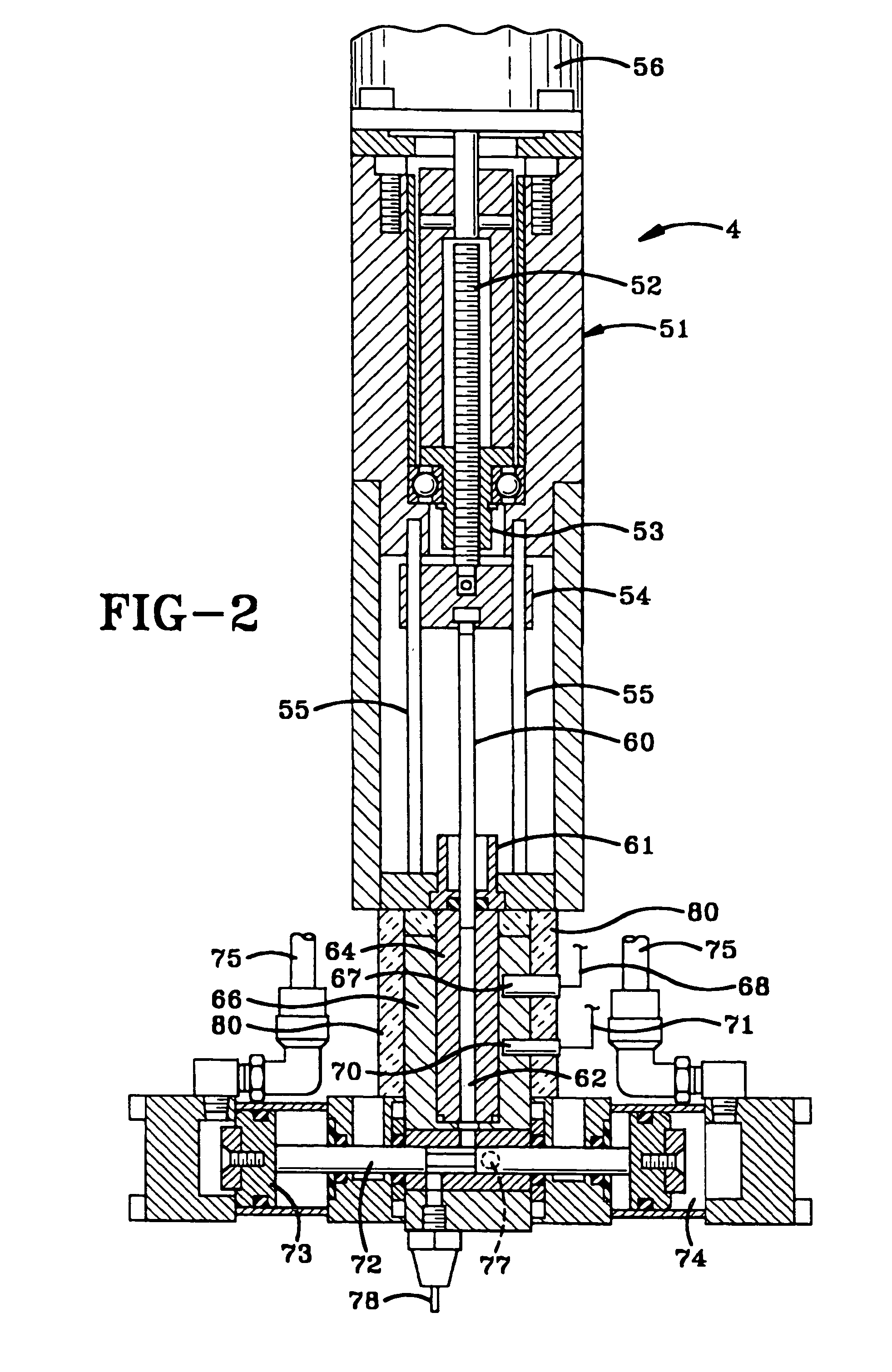 Method and apparatus for dispensing a hot-melt adhesive