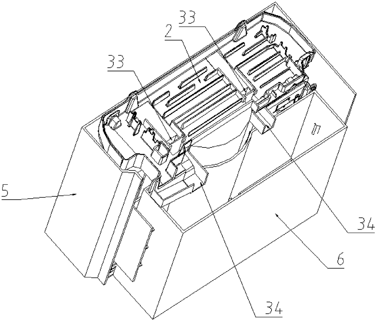 Dehumidifier, cooling mechanism of dehumidifier and cooling method