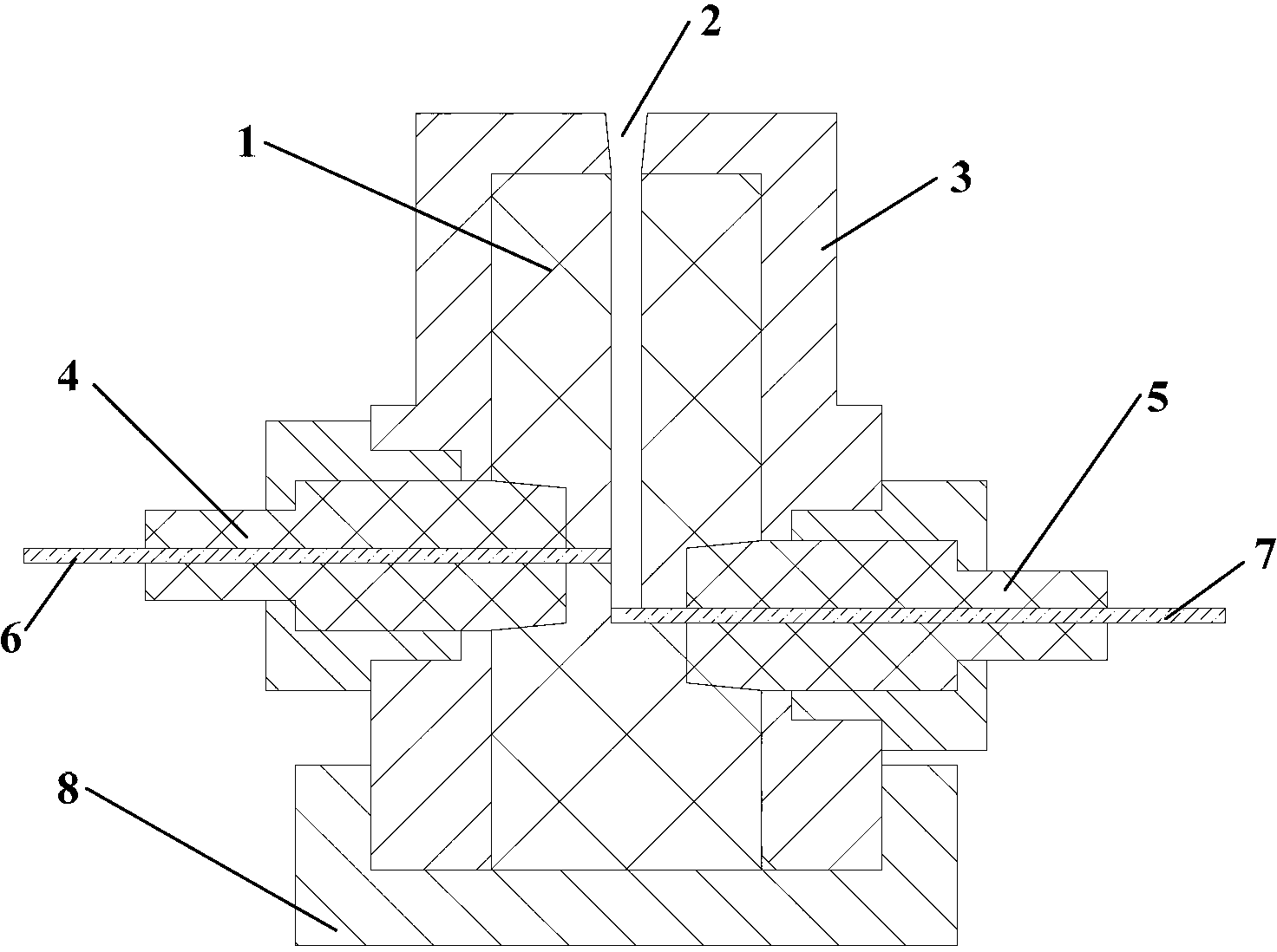 Circuit for triggering two-gap plasma jet apparatus