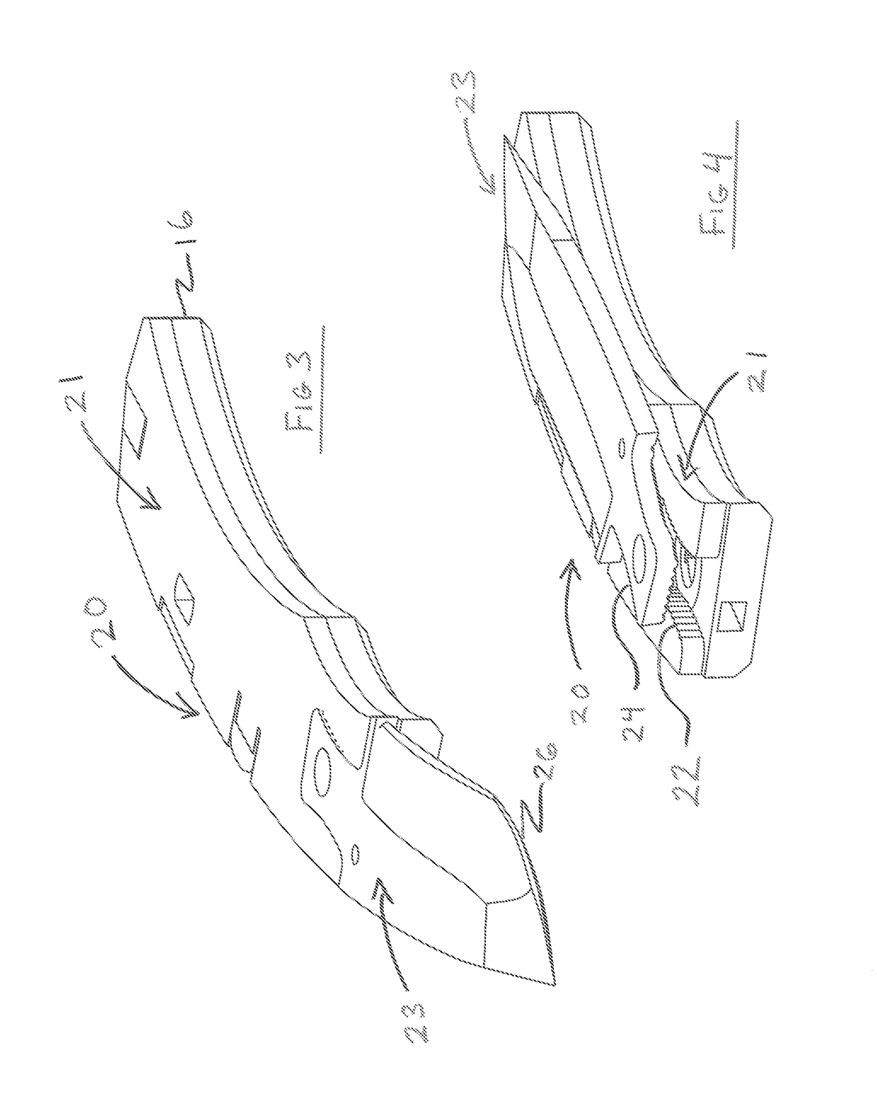 Folding knife assembly