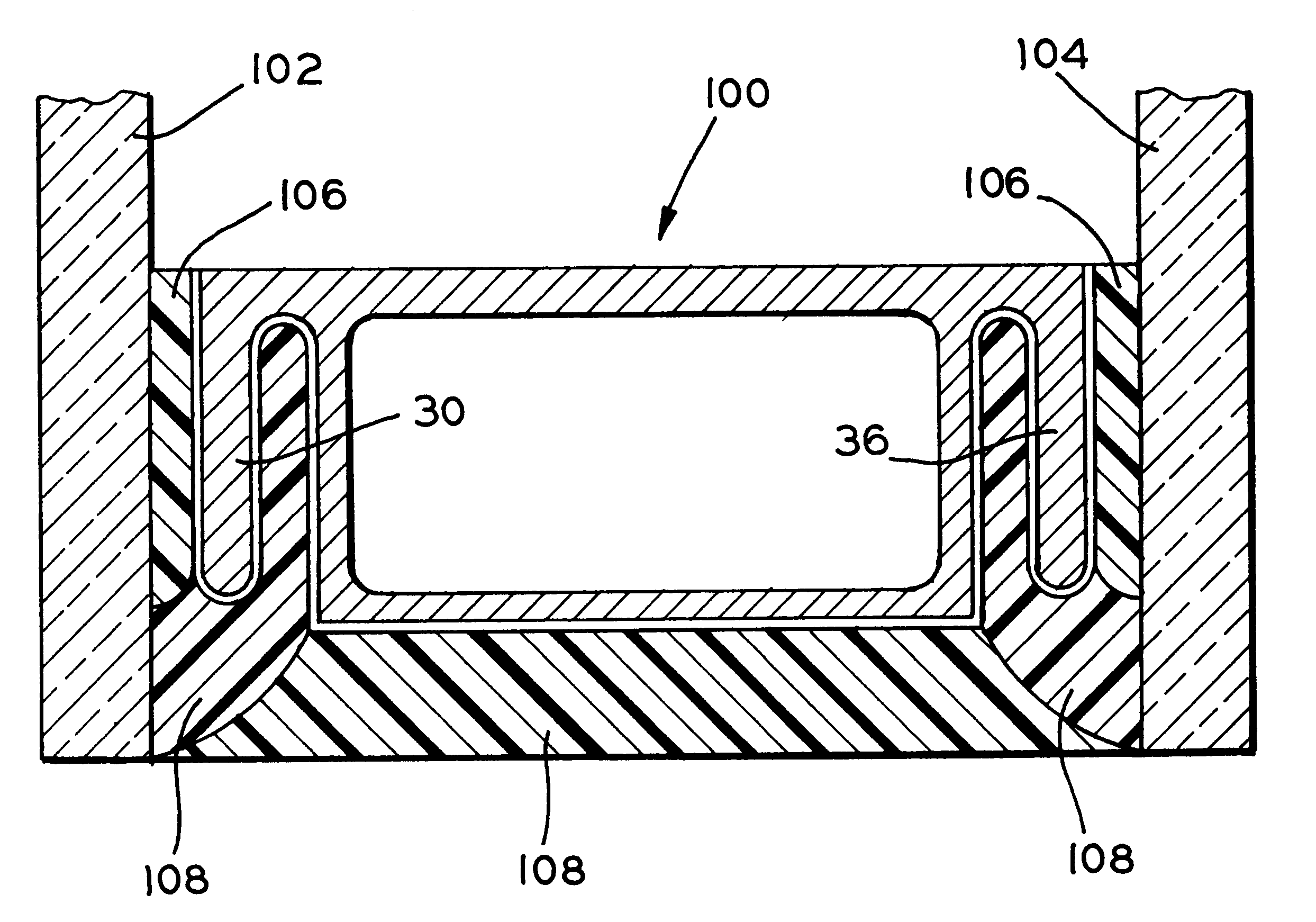 Spacing profile for double-glazing unit