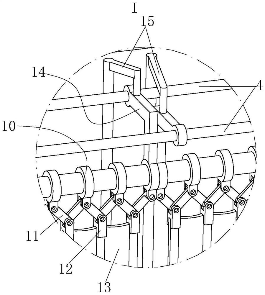 Special-effect projection frame for screen projection