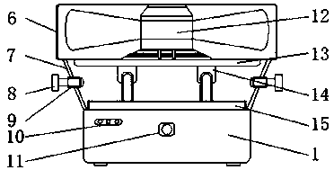 Combined charge plug assembly