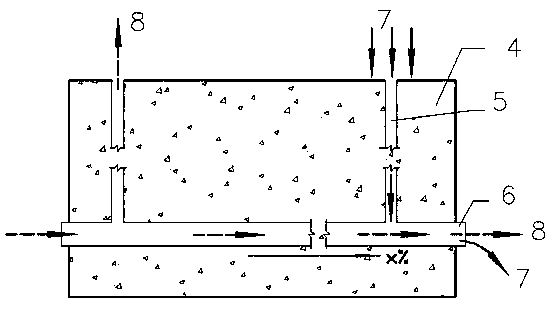 Preparation and repair method of permeable concrete