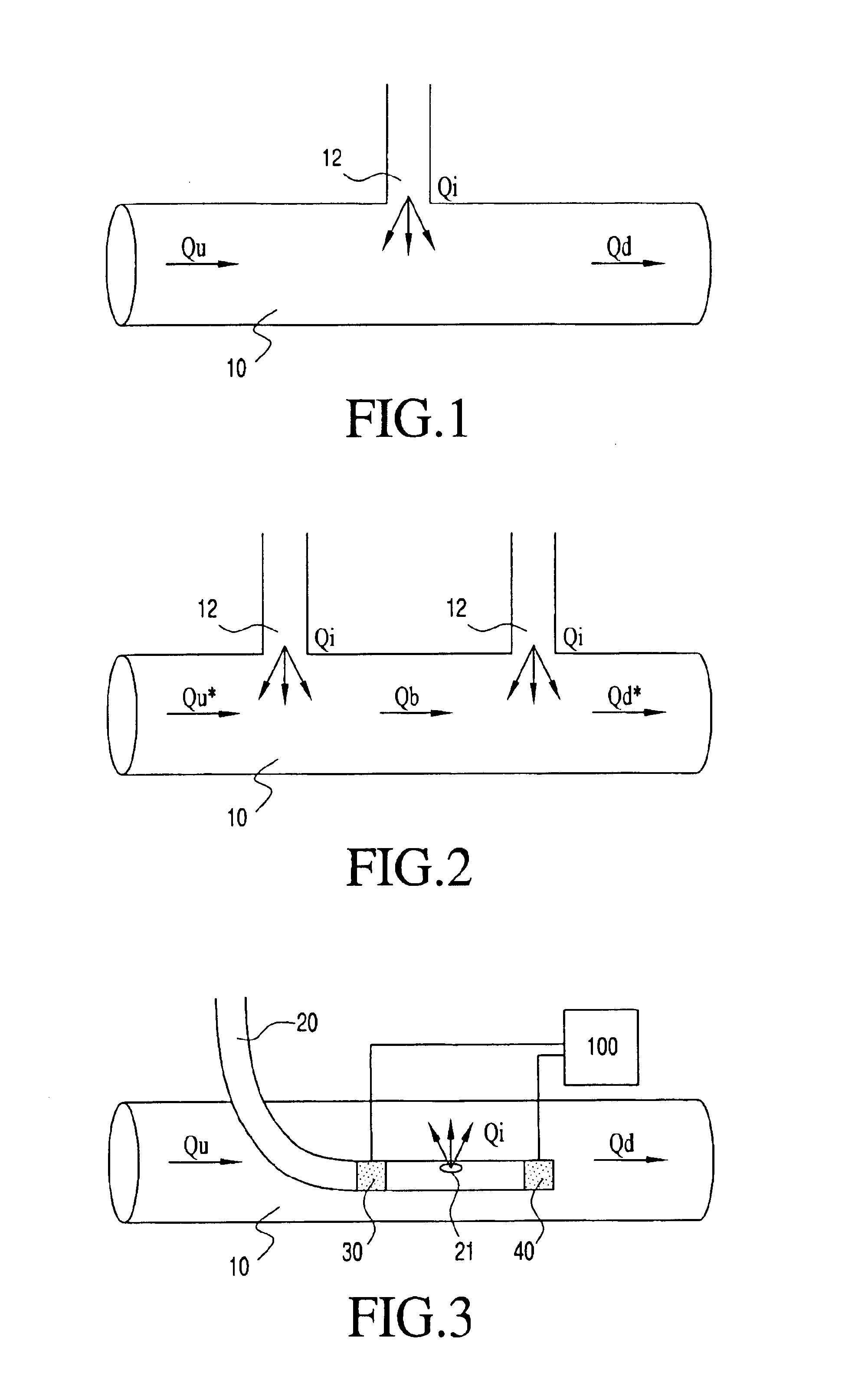 Method and apparatus to measure blood flow by an introduced volume change