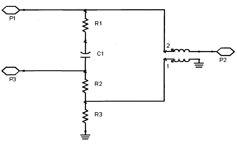 Orientation bridge based on coupling capacitor